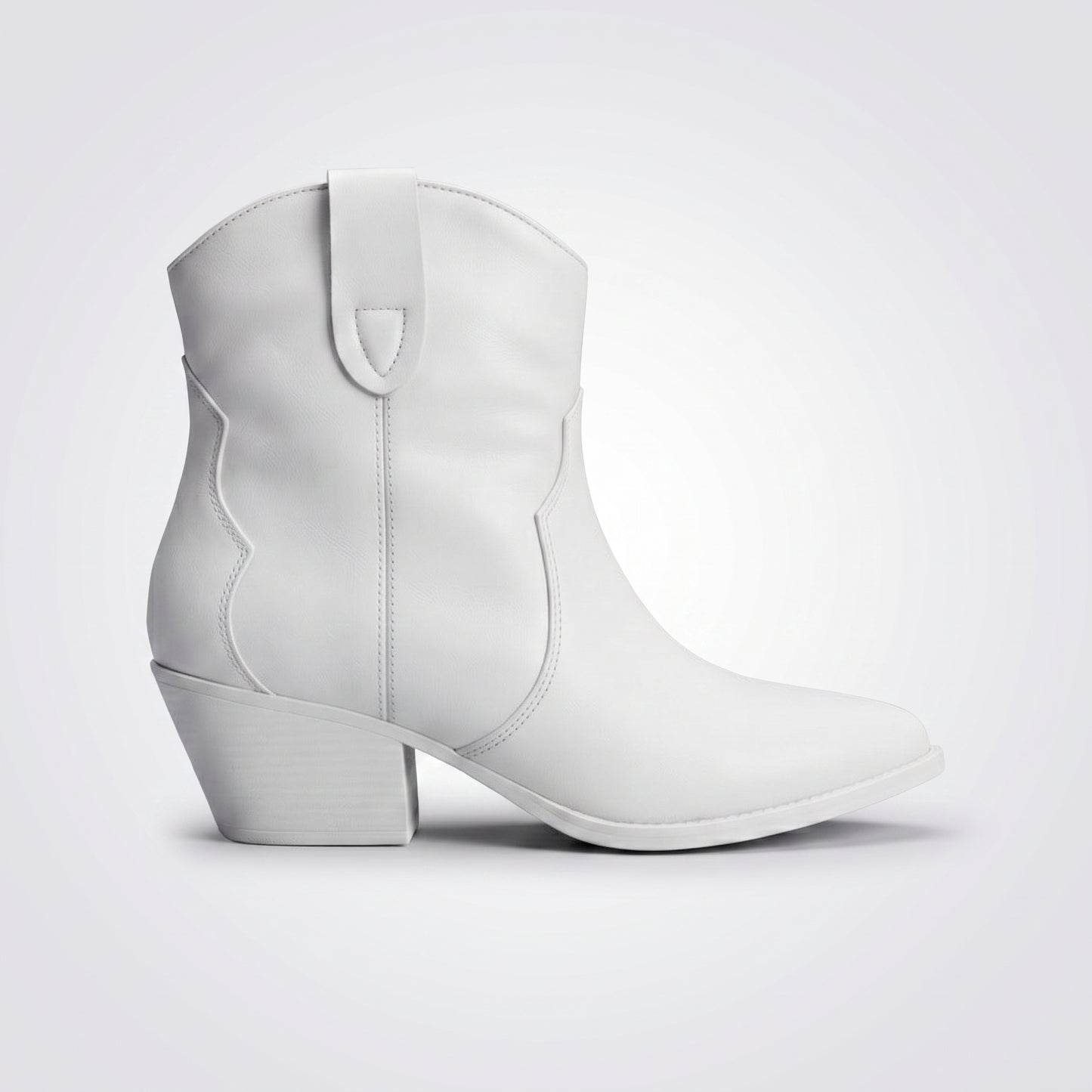 dipni womens waterproof winter cowboy boots white 01