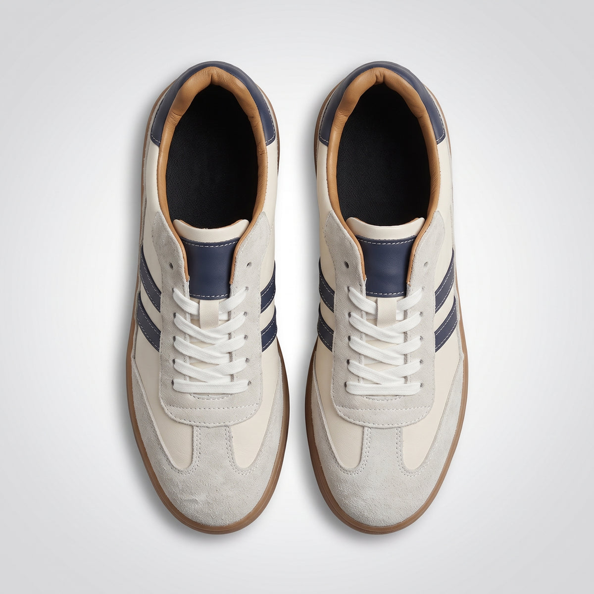 Dipni | Men's Retro Comfort Stripe Trainers