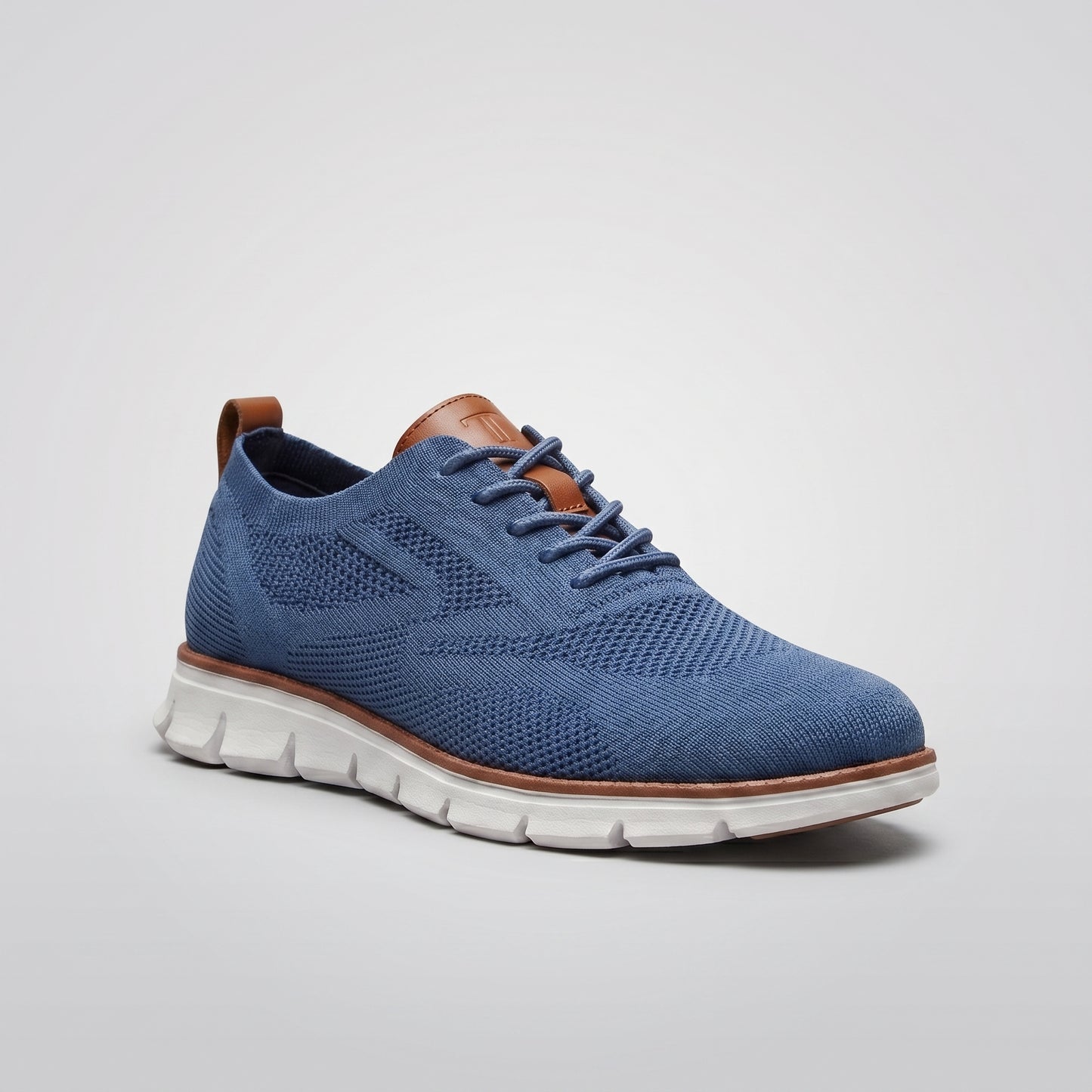 Dipni | Men's Smart Casual Sneakers - Knit Mesh, Cushioned Comfort