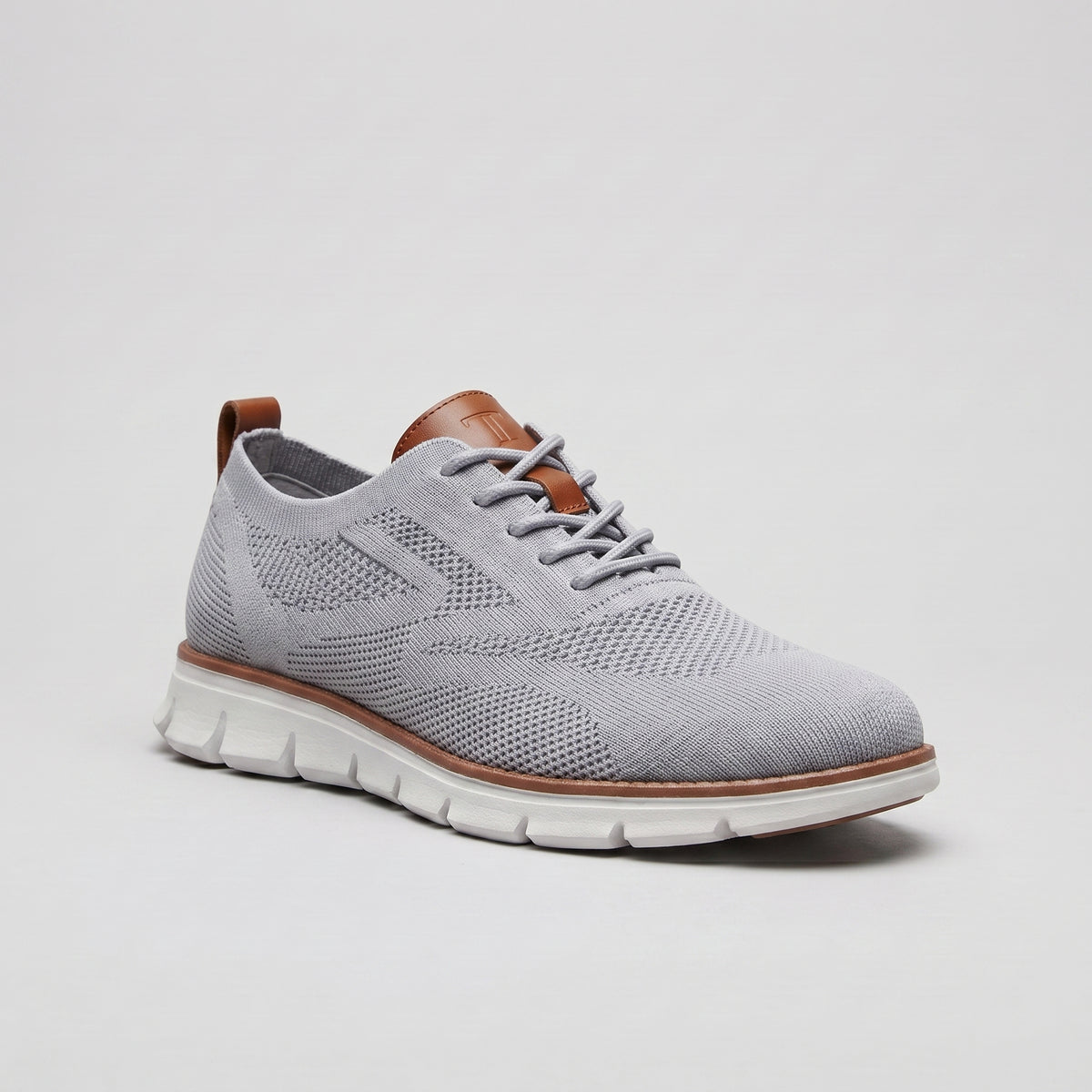Dipni | Men's Smart Casual Sneakers - Knit Mesh, Cushioned Comfort