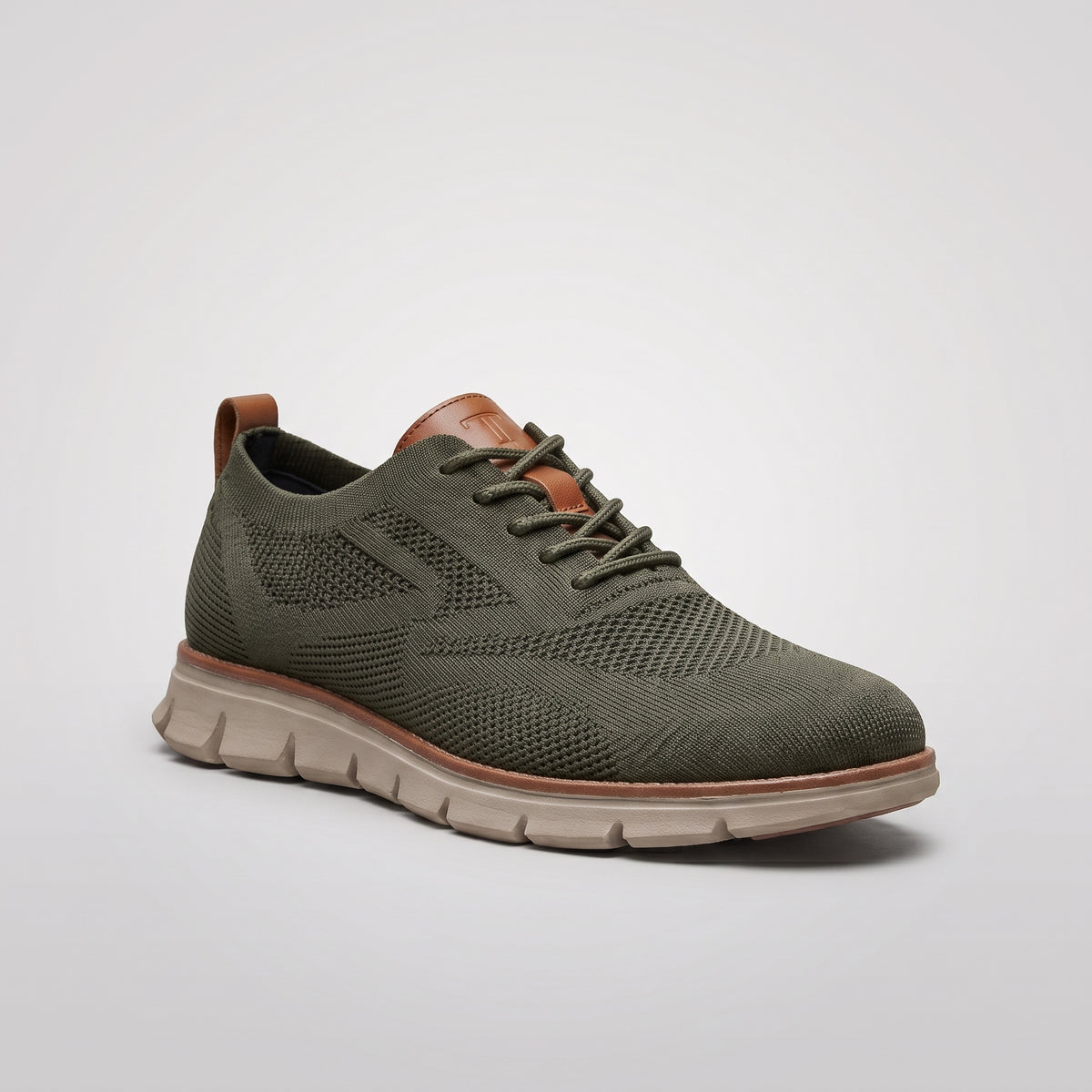 Dipni | Men's Smart Casual Sneakers - Knit Mesh, Cushioned Comfort