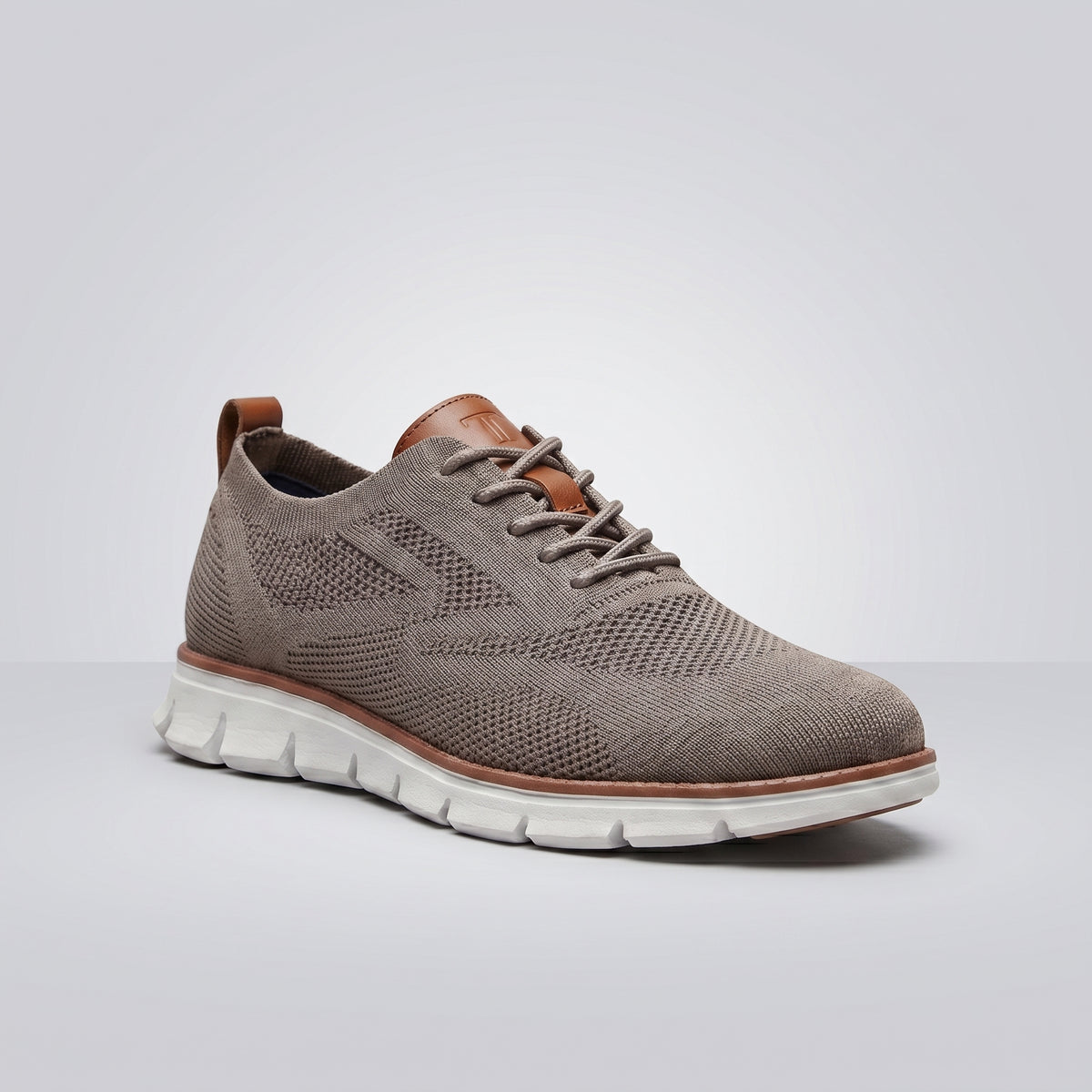 Dipni | Men's Smart Casual Sneakers - Knit Mesh, Cushioned Comfort