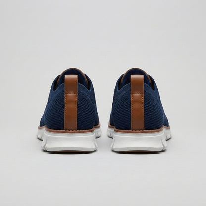 Dipni | Men's Smart Casual Sneakers - Knit Mesh, Cushioned Comfort