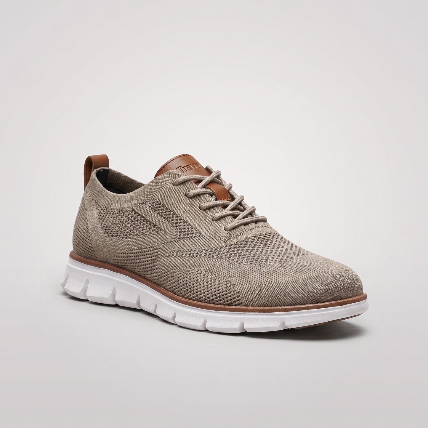 Dipni | Men's Smart Casual Sneakers - Knit Mesh, Cushioned Comfort