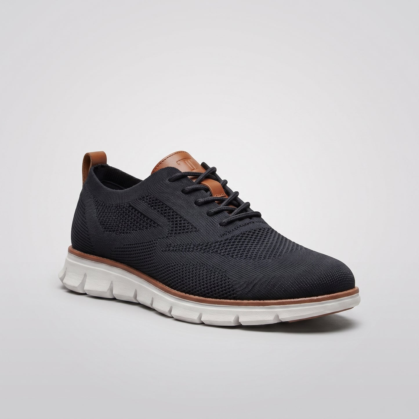 Dipni | Men's Smart Casual Sneakers - Knit Mesh, Cushioned Comfort