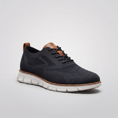 Dipni | Men's Smart Casual Sneakers - Knit Mesh, Cushioned Comfort