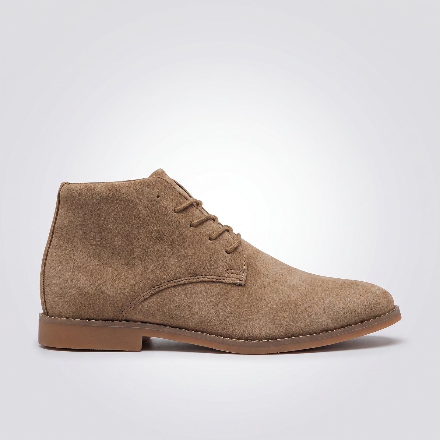 dipni mens ankle boots lace up khaki side pair 08
