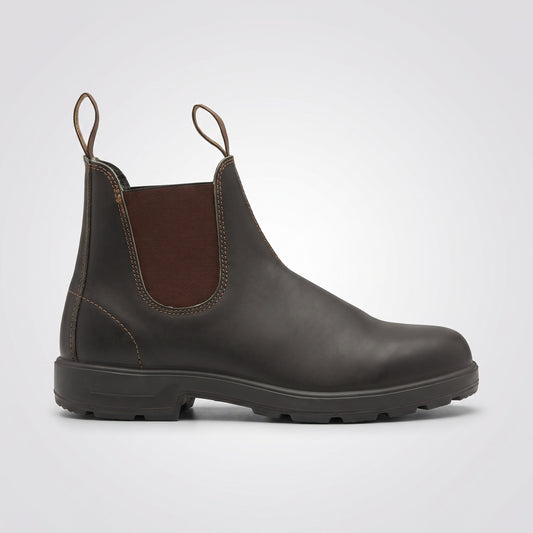 dipni mens ankle chelsea boots bruin side profile 06