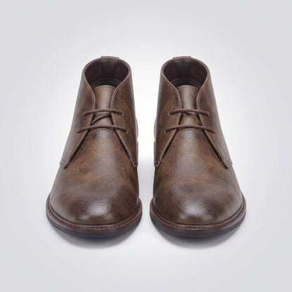 dipni mens desert chukka boots koffie front pair 02