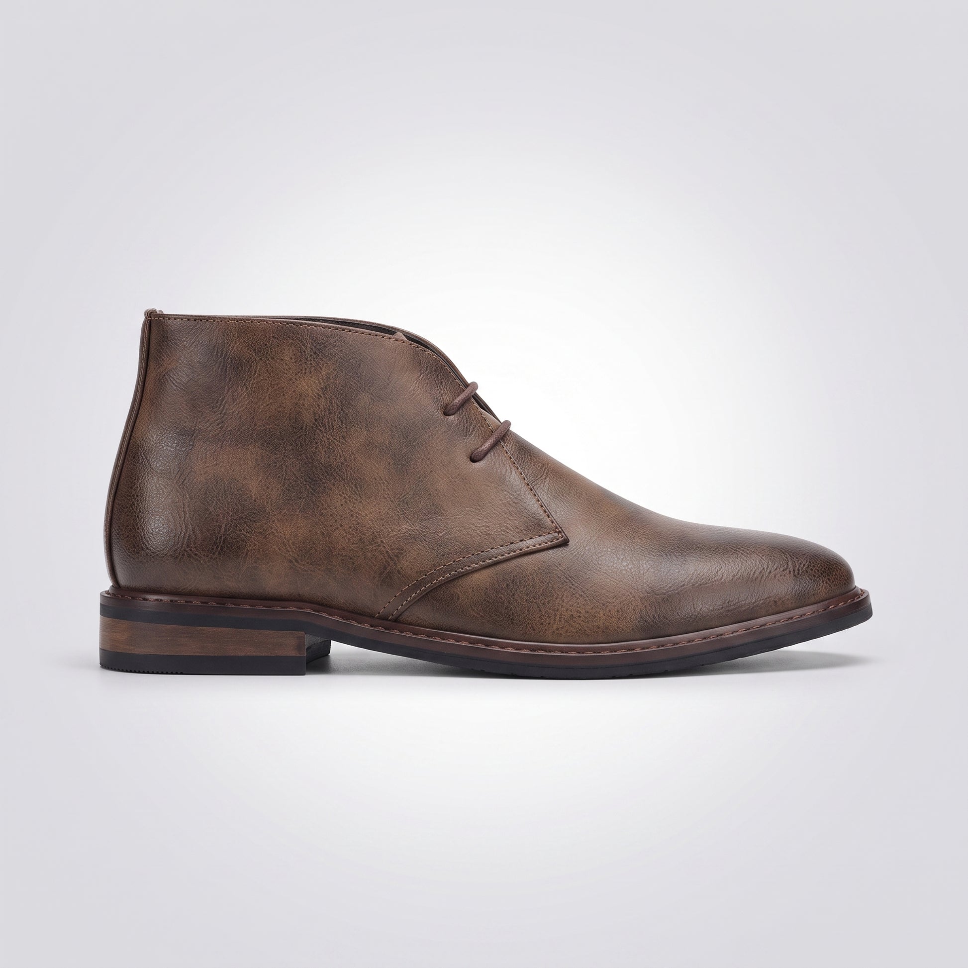 dipni mens desert chukka boots koffie side profile 06