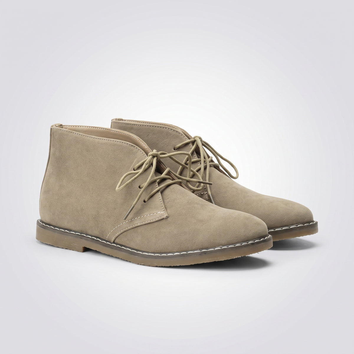dipni mens desert chukka boots suede kaki hero 14d