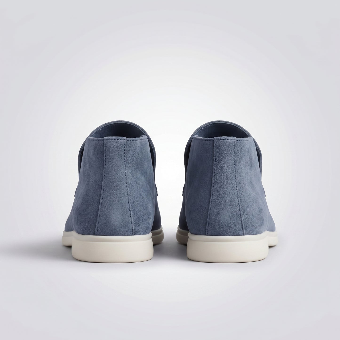 dipni mens slip on loafers blauwgrijs back pair 03