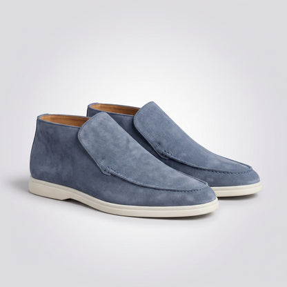 dipni mens slip on loafers blauwgrijs hero pair 3q 01