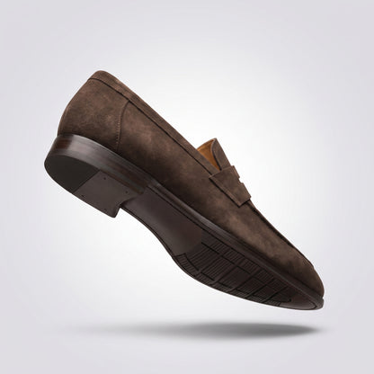 dipni-mens-slip-on-loafers-penny-casual-dark-brown-angle