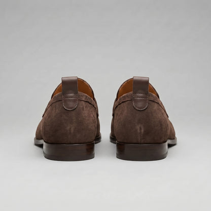 dipni-mens-slip-on-loafers-penny-casual-dark-brown-back
