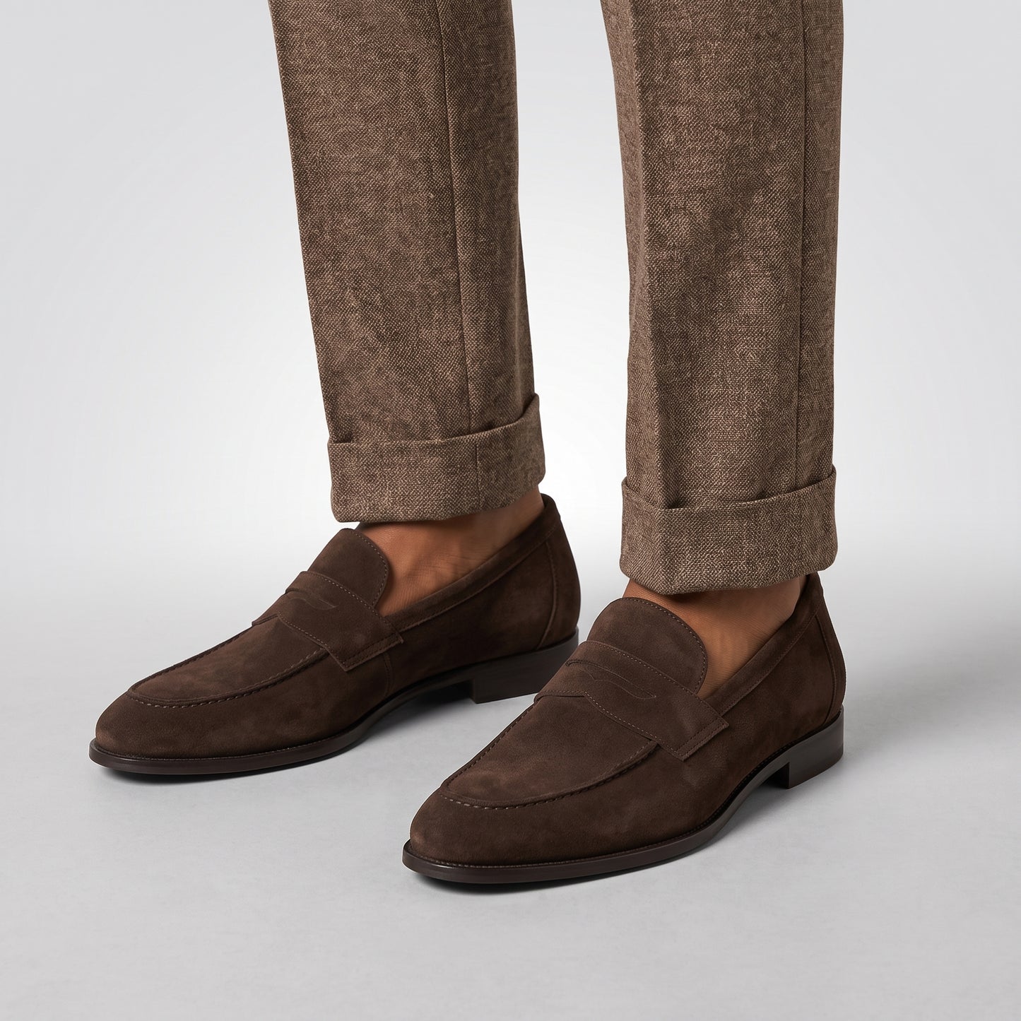 Dipni | Men's Slip-On Loafers Penny Casual