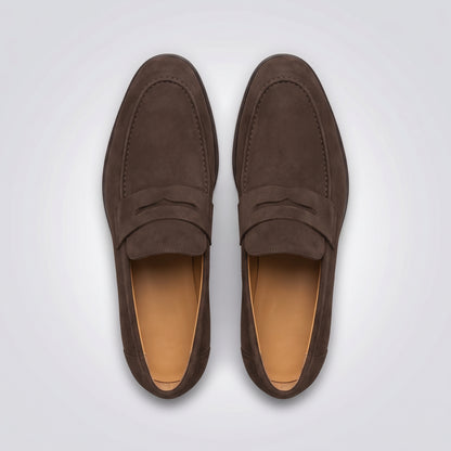dipni-mens-slip-on-loafers-penny-casual-dark-brown-top