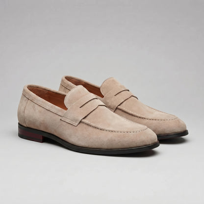 dipni-mens-slip-on-loafers-penny-casual-sand-pair-angle