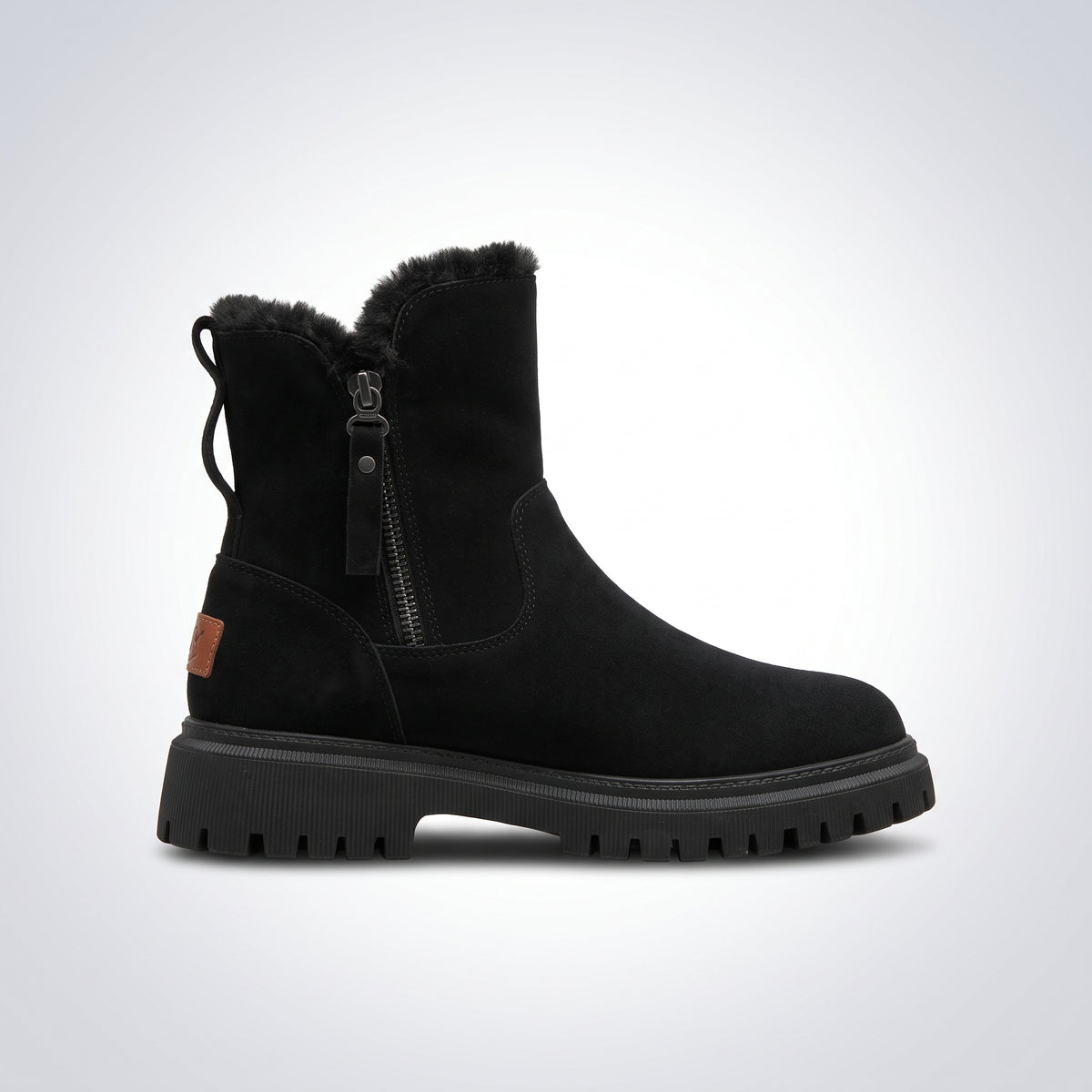 Dipni | Women's Ankle Boots Faux Fur Lined