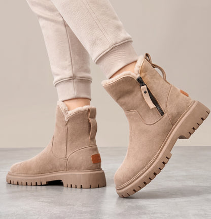 Dipni | Women's Ankle Boots Faux Fur Lined