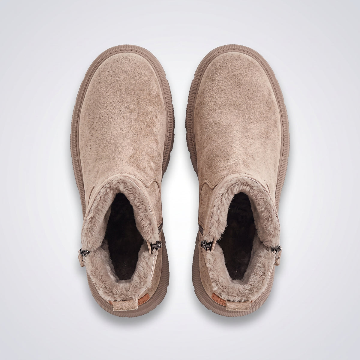 Dipni | Women's Ankle Boots Faux Fur Lined