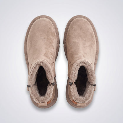 Dipni | Women's Ankle Boots Faux Fur Lined