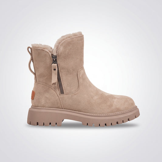 Dipni | Women's Ankle Boots Faux Fur Lined