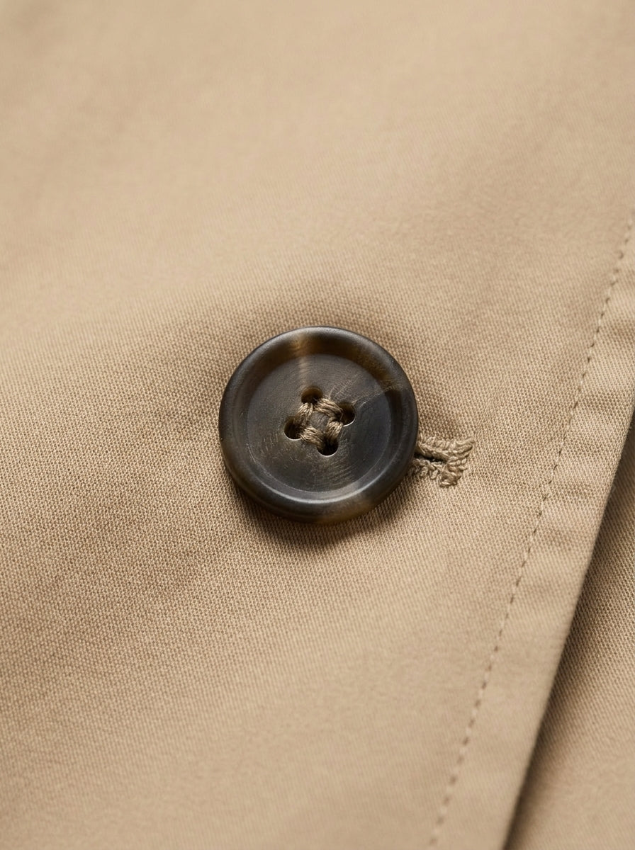 dipni womens belted trench coat khaki button 09