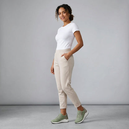dipni womens geneva orthopedic wedge sneaker 07 green full body