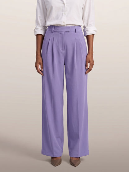dipni womens high waisted wide leg trousers paars variant 14