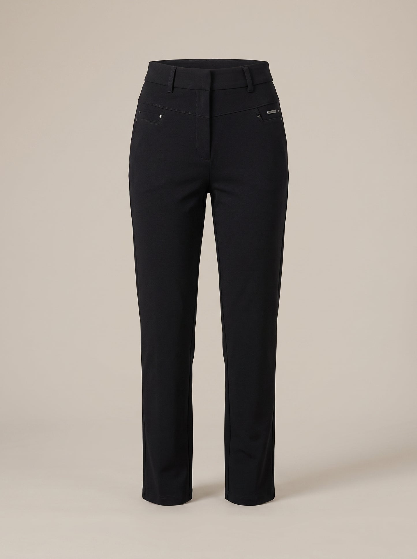 Dipni | Women's Stretch Tailored Trousers High Waist