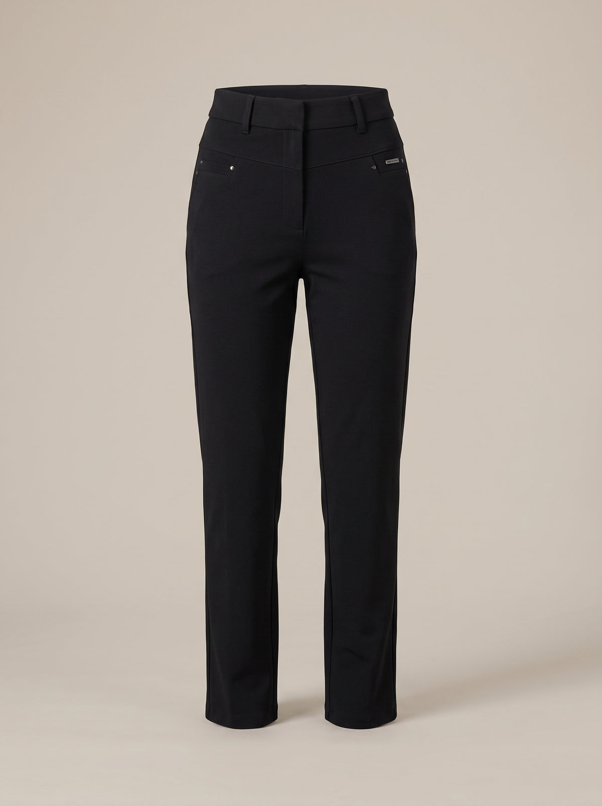 Dipni | Women's Stretch Tailored Trousers High Waist