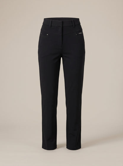 Dipni | Women's Stretch Tailored Trousers High Waist