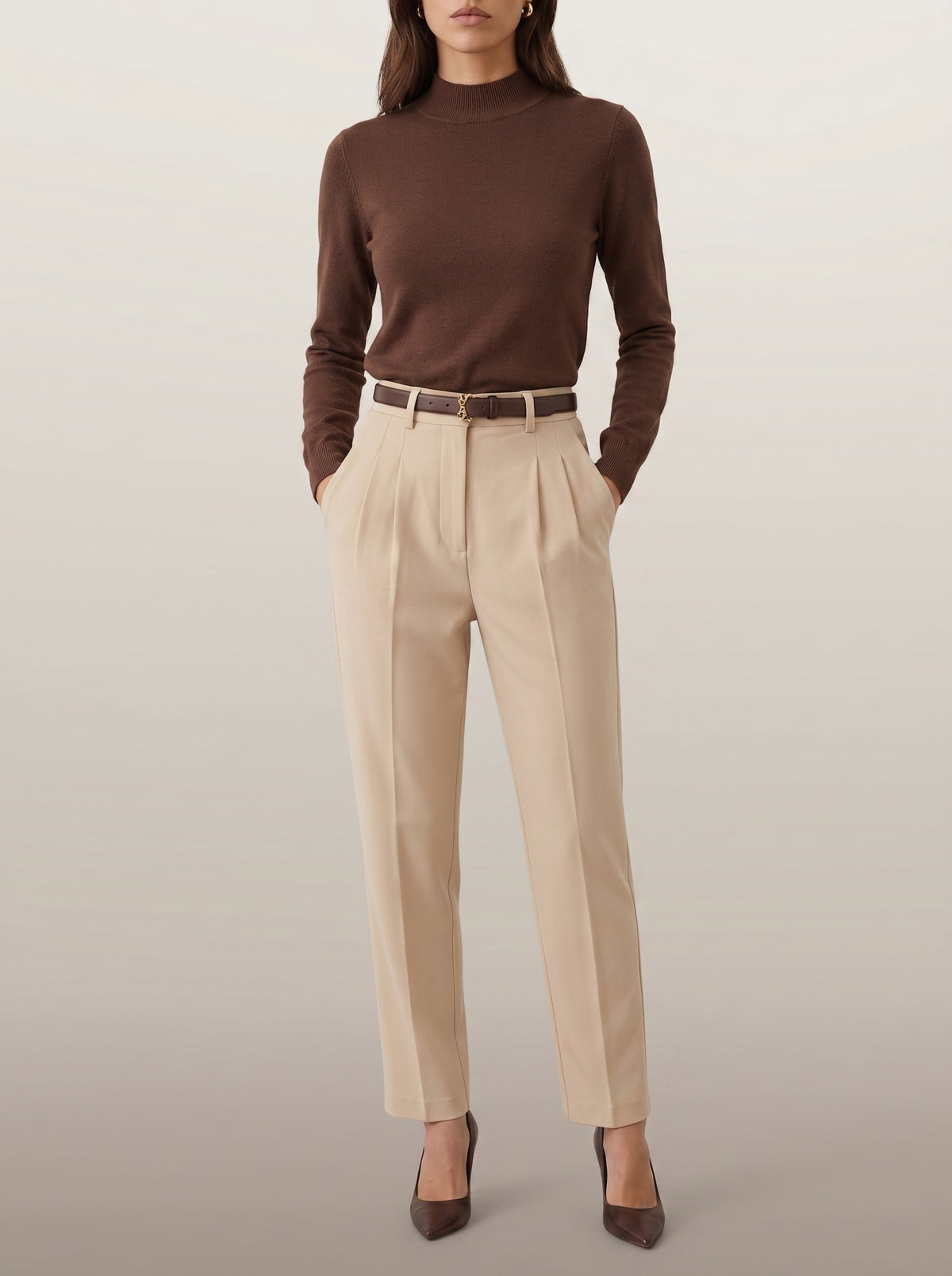 03 beige hands in pockets