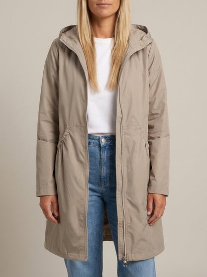 dipni womens waterproof trench coat beige variant 13