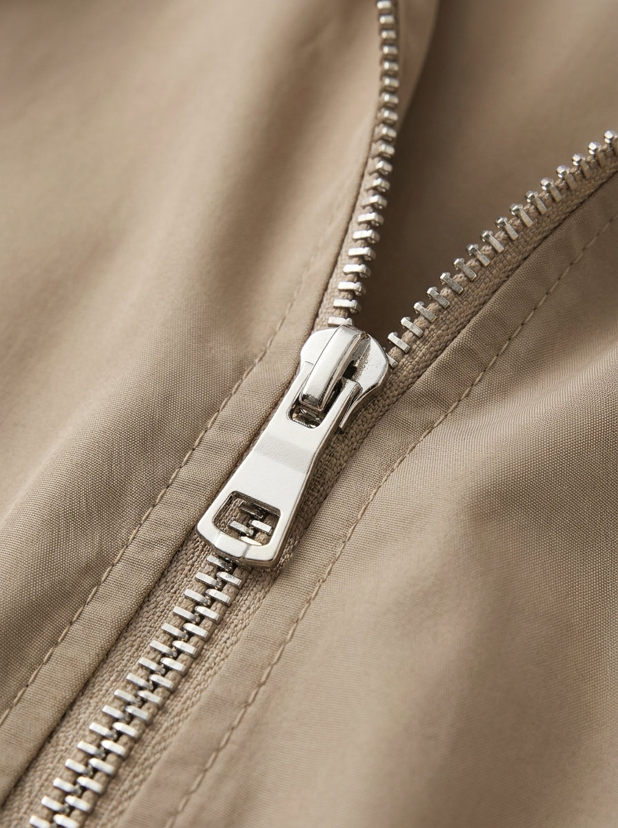 dipni womens waterproof trench coat beige zipper 09