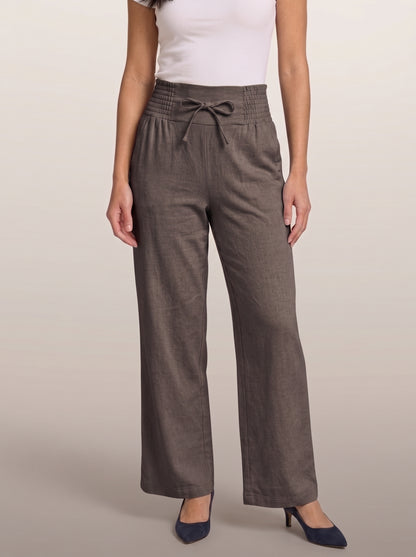 dipni-womens-wide-leg-trousers-elasticated-waist-taupe-shot02-hero