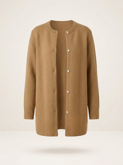 Dipni | Women's Knit Cardigan - Autumn Winter Comfort