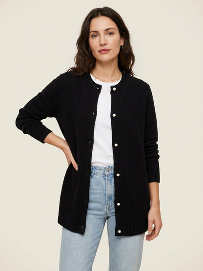 Dipni | Women's Knit Cardigan - Autumn Winter Comfort