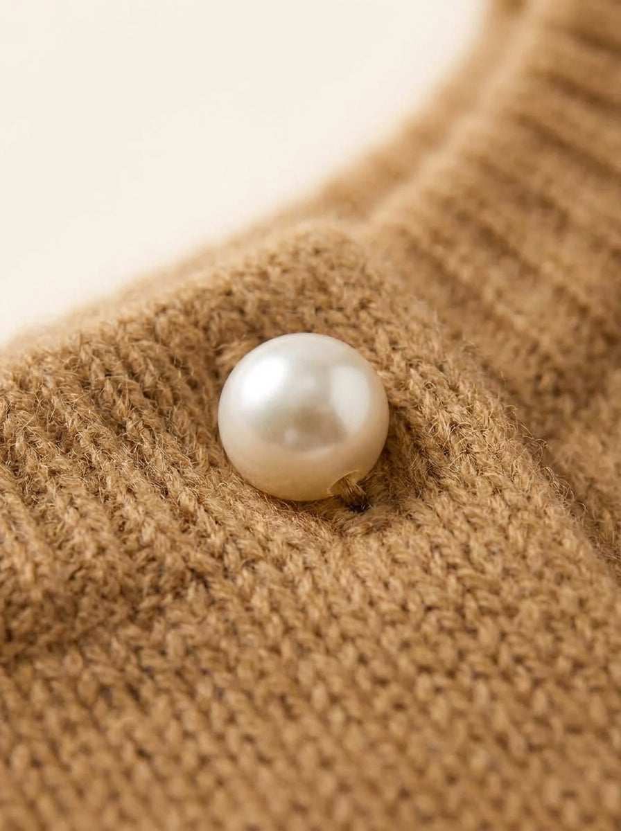 Dipni | Women's Knit Cardigan - Autumn Winter Comfort
