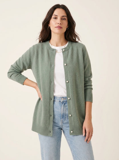 Dipni | Women's Knit Cardigan - Autumn Winter Comfort