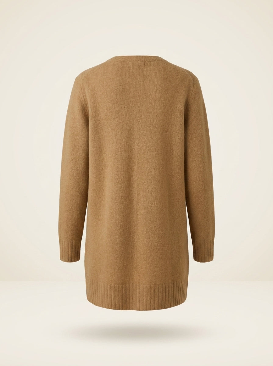 Dipni | Women's Knit Cardigan - Autumn Winter Comfort