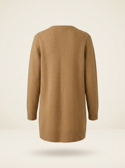 Dipni | Women's Knit Cardigan - Autumn Winter Comfort