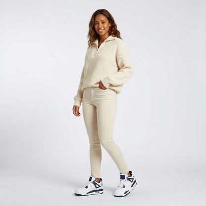 Dipni | Women's Mid-Top Sneakers, Vegan Leather, Air Cushion Sole - shot-07-fullbody-wit.jpg